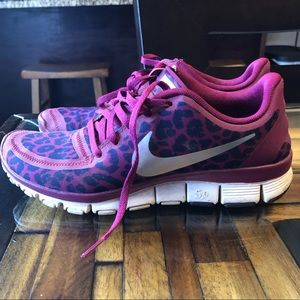 Cheetah print nikes